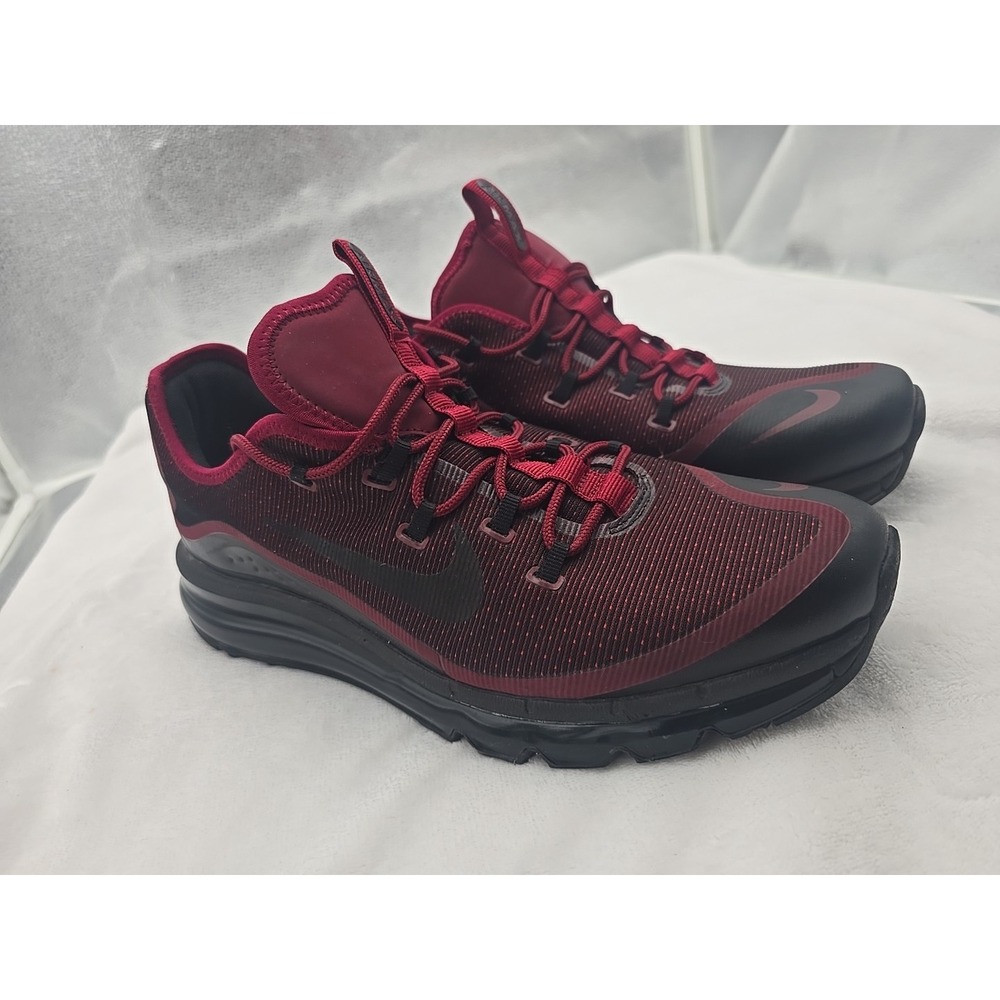 Men's Nike Air Max More Running Shoes 898013 600 Team Red  ‎ Mens Size 10.5